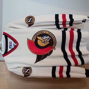 Ottawa Senators Vintage Starter Sweater Jersey Size XL